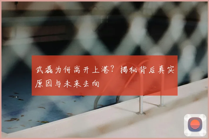 武磊为何离开上港?揭秘背后真实原因与未来去向